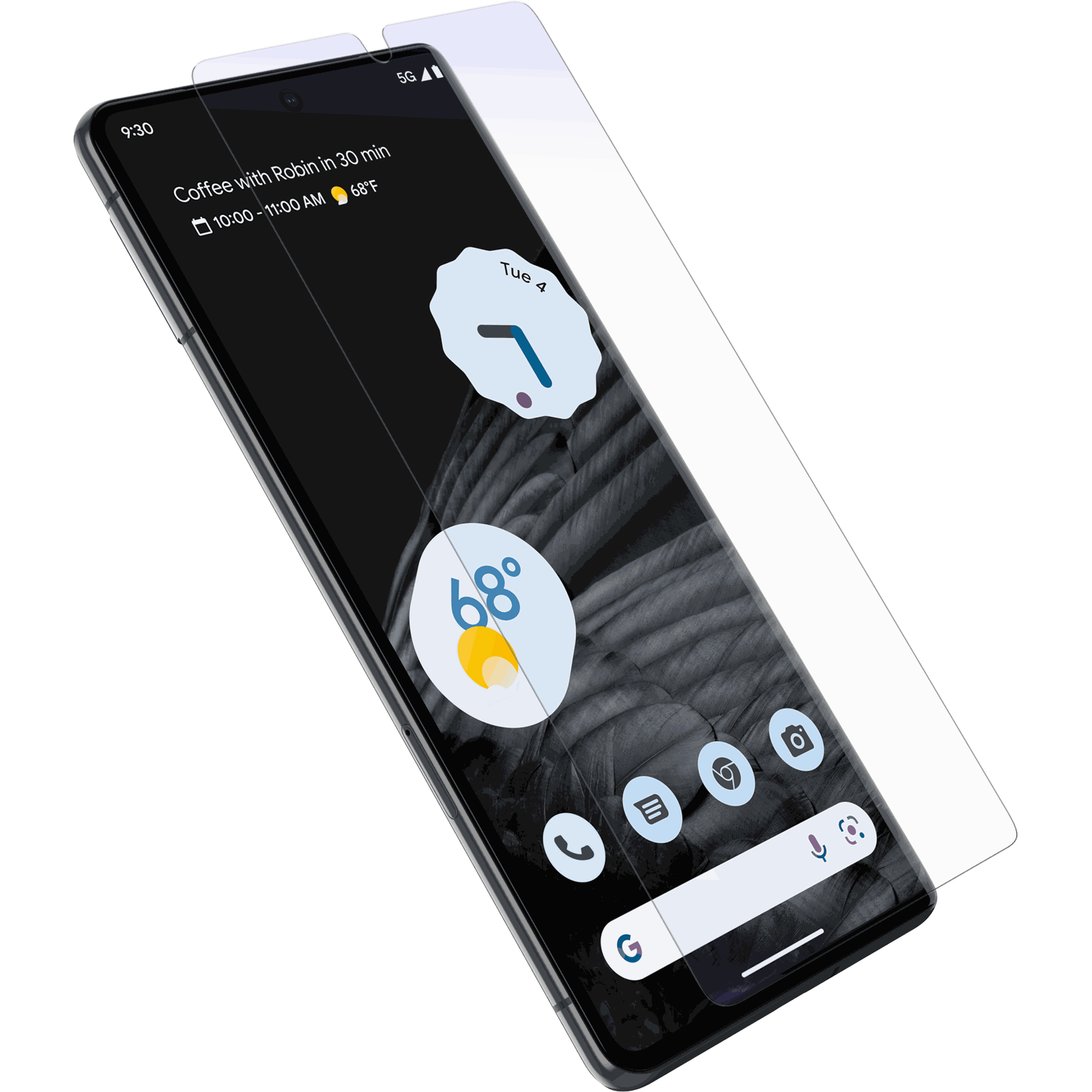 alpha-flex-pixel-7-pro-blue-1.png Pixel 7 Pro Screen Protector Alpha Flex Blue Light Guard - Image 1