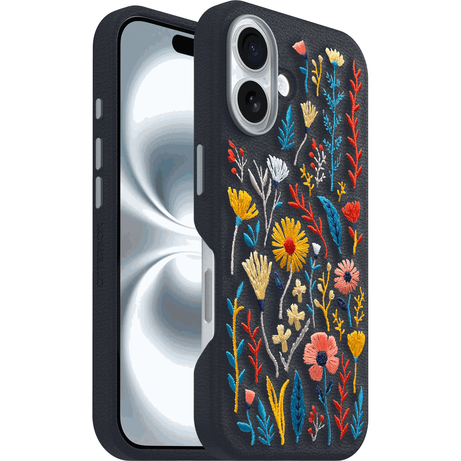 cactus-embroidery-ipha24-enchanted-garden-1.png iPhone 16 Case Symmetry Series Cactus Leather Embroidery - Image 1