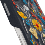 iPhone 16 Case Symmetry Series Cactus Leather Embroidery - Image 3