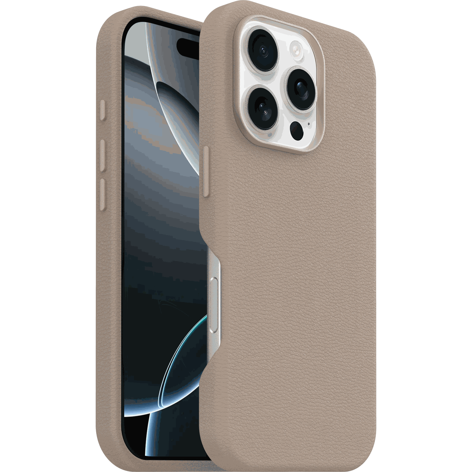 cactus-iphc24-grey-comfort-1.png iPhone 16 Pro Case Symmetry Series Cactus Leather for MagSafe - Image 1