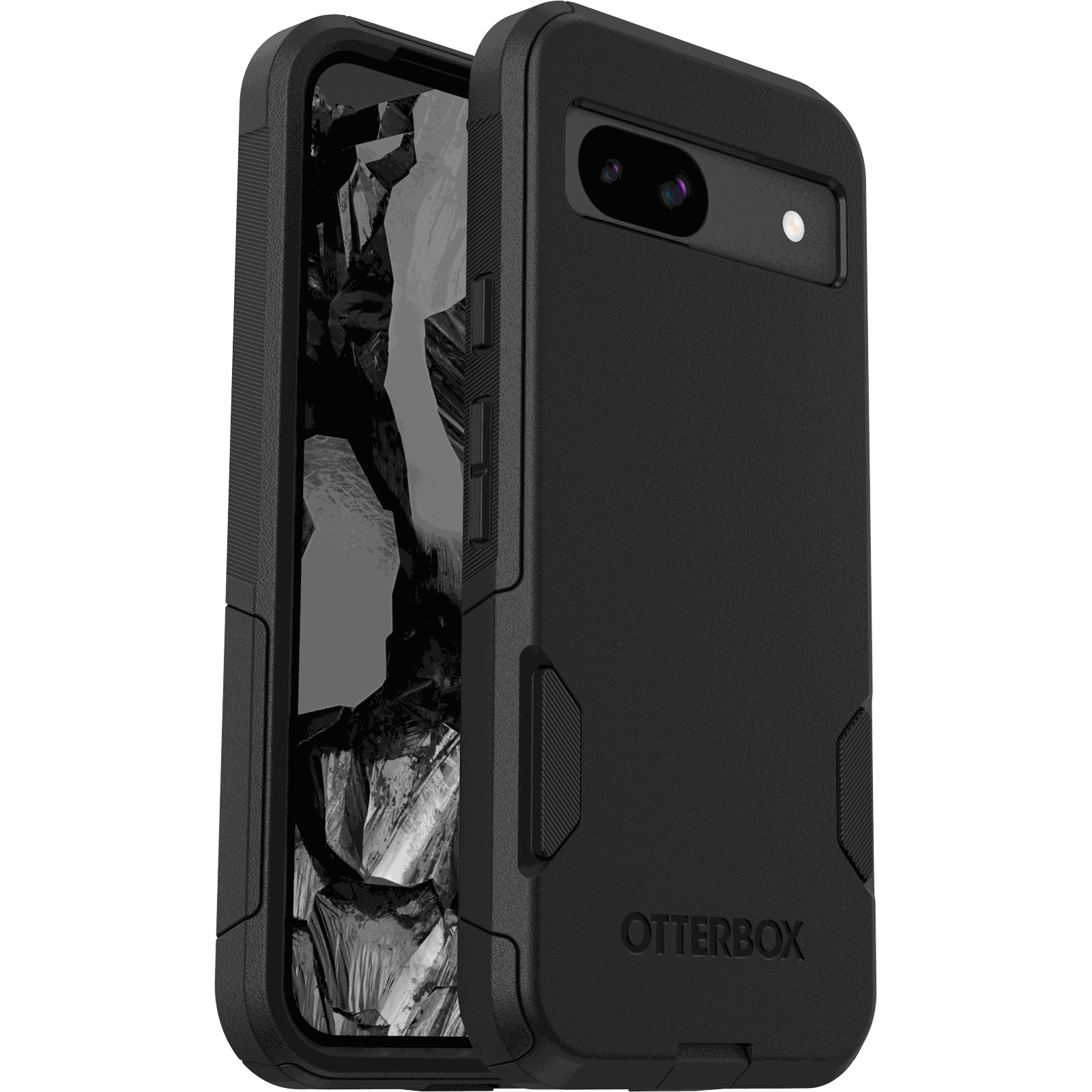 commuter-pixel-8a-black-1.png Pixel 8a Case Commuter Series - Image 1