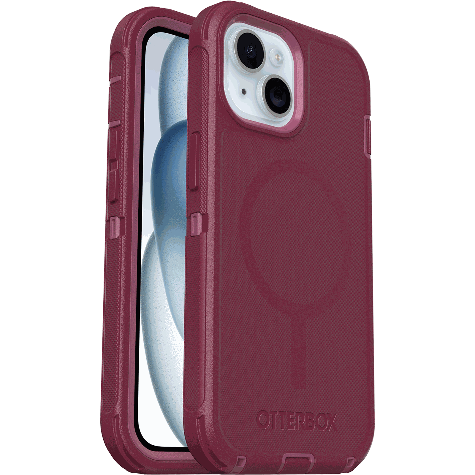 defender-series-pro-magnets-ipha23-foxberry-1.png iPhone 17e, iPhone 16e, iPhone 15 and iPhone 14 Case Defender Series Pro - Image 1