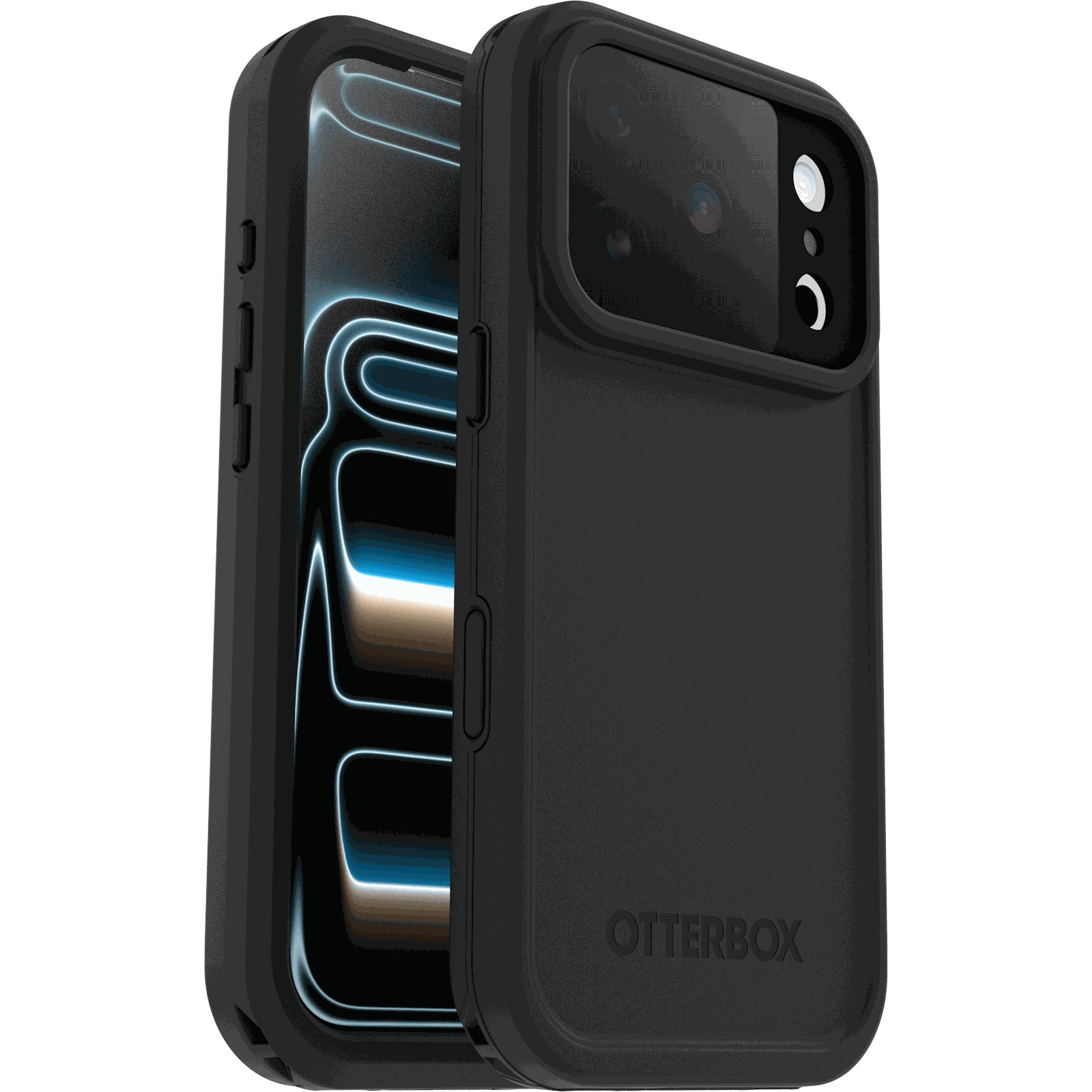 fre-iphc25-black-1.png iPhone 17 Pro Case OtterBox Frē Series - Image 1