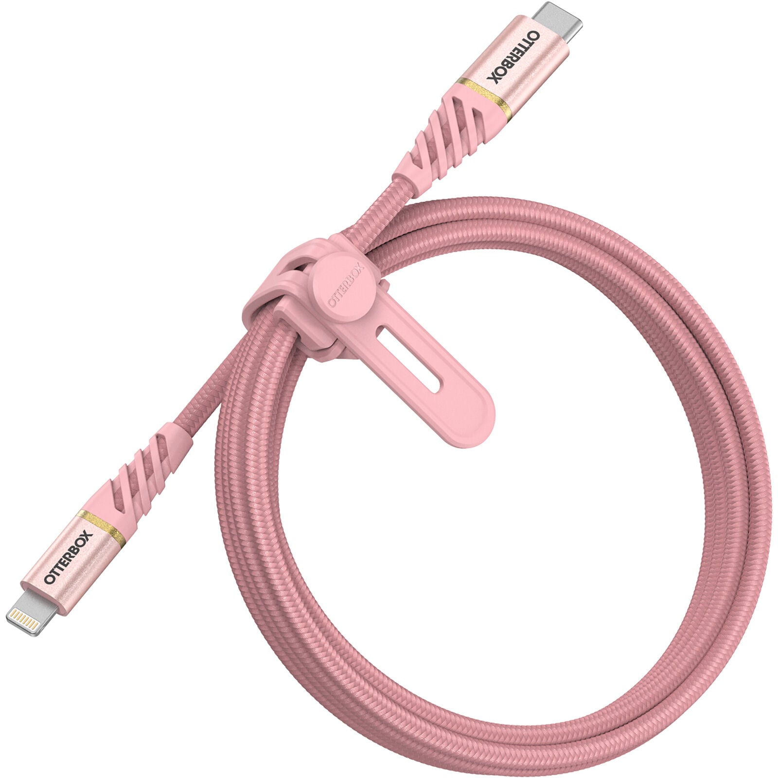 pwr54fp-ltg-c-1m-shimmerrose-1.jpg Lightning to USB-C Cable Fast Charge Premium - Image 1
