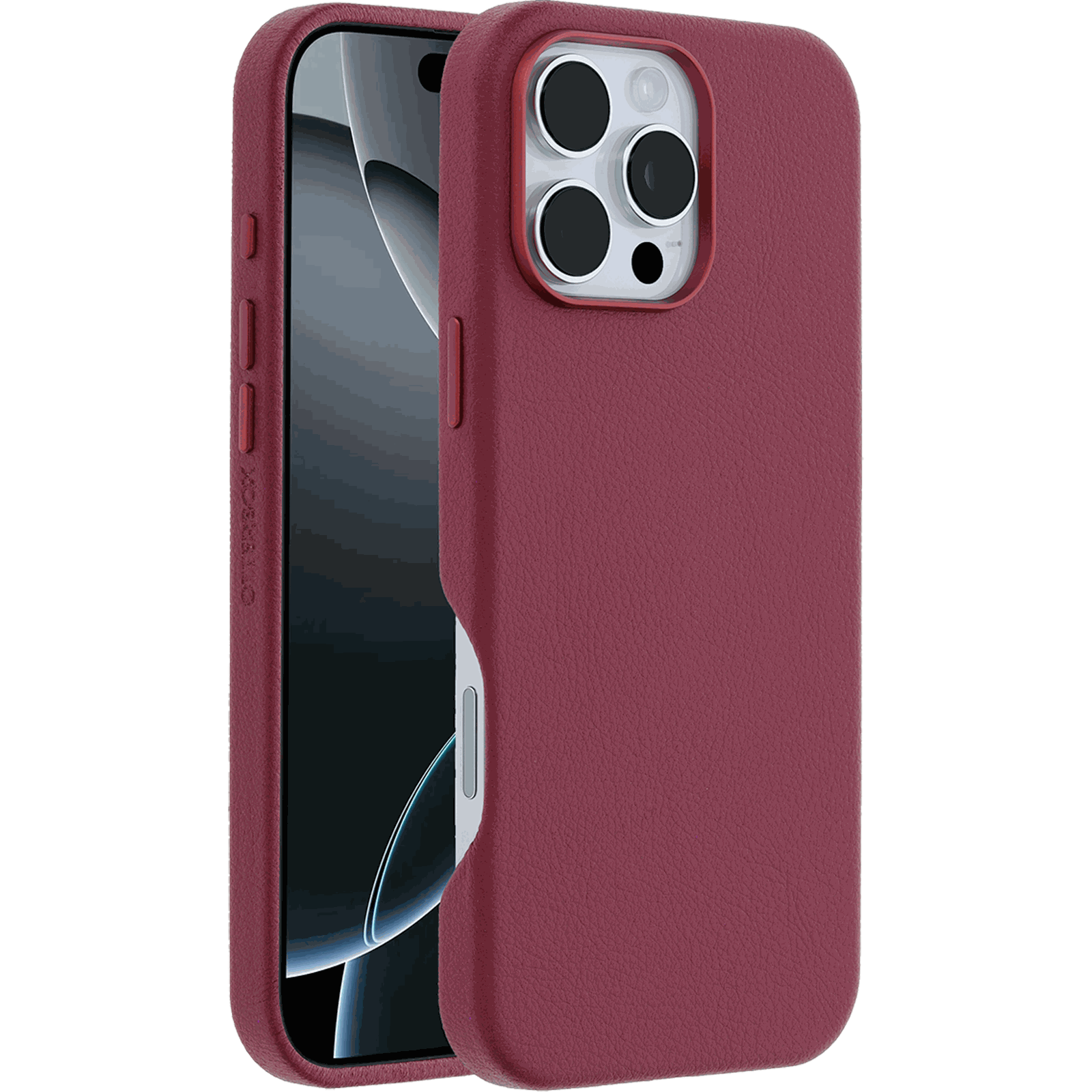 symmetry-cactus-iphd24-foxberrypink-1.png iPhone 16 Pro Max Case Symmetry Series Cactus Leather for MagSafe - Image 1