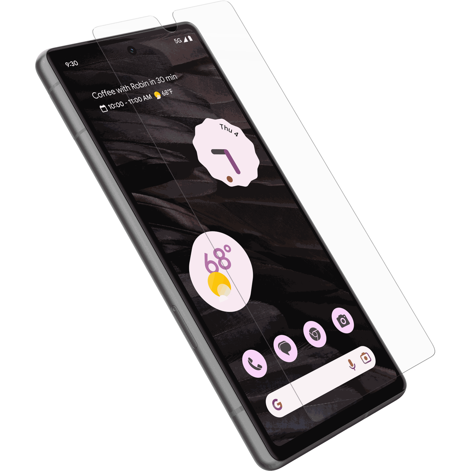 trusted-glass-pixel-7a-clear-1.png Pixel 7a Screen Protector Trusted Glass - Image 1