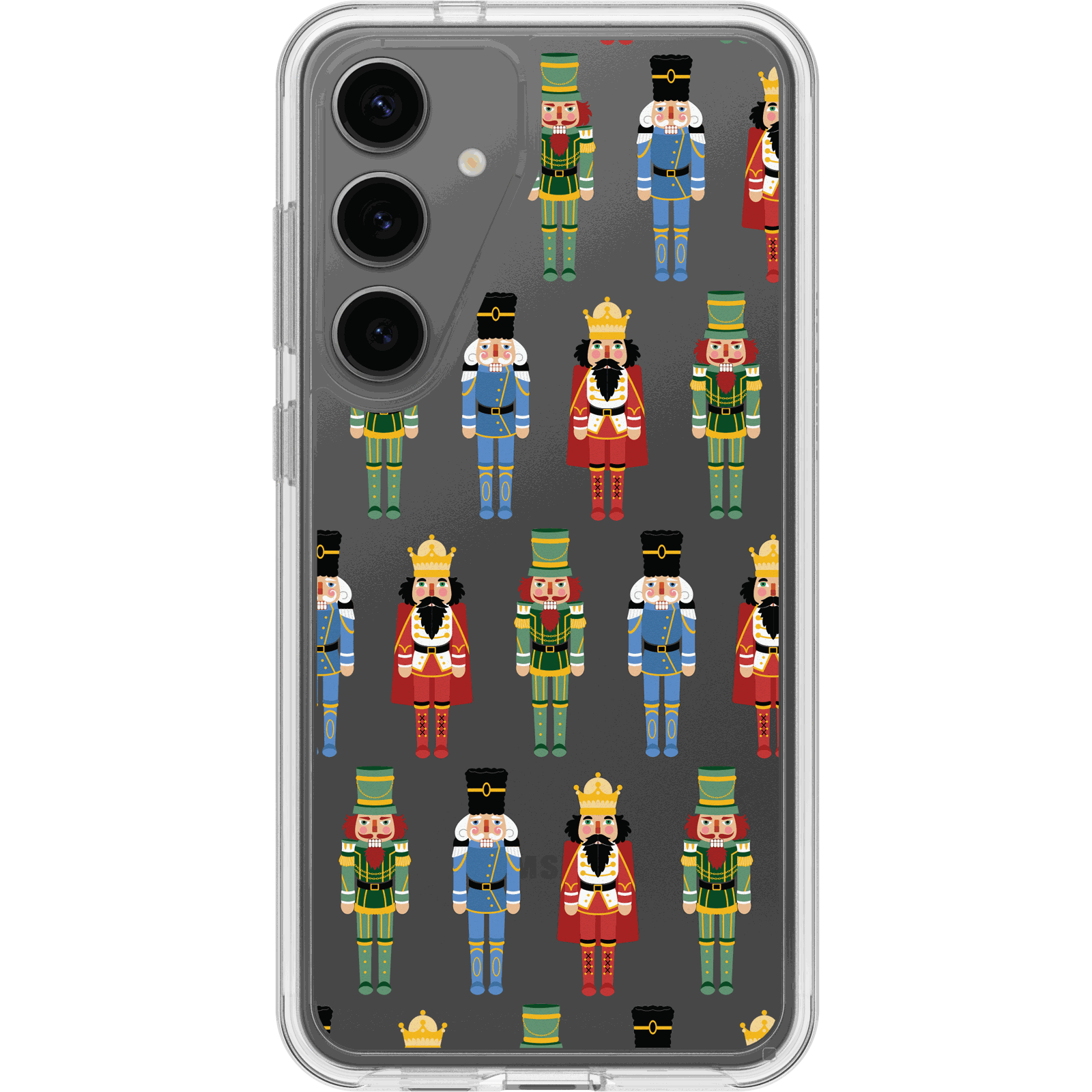 winter-collection-galaxy-s24-plus-nutcracker-1.png Galaxy S24 Plus Case Symmetry Series Clear Winter Collection - Image 1